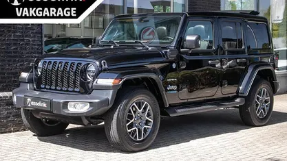 Zwart Gebruikt 2022 Jeep Wrangler Unlimited Sahara SUV | € 59.650 (Eerlijke prijs)