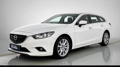 Wit Gebruikt 2017 Mazda 6 Stationwagen | € 15.900 (Super prijs)