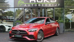 Rood Gebruikt 2022 Mercedes C180 AMG line Sedan | € 40.950 (Super prijs)
