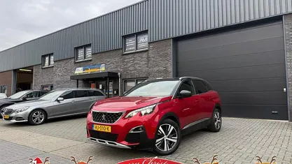 Rood Gebruikt 2017 Peugeot 3008 GT-line SUV | € 15.950 (Eerlijke prijs)