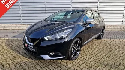 Occasion Nissan Micra Acenta 71 PK (52 kW) 2017 Zwart Hatchback