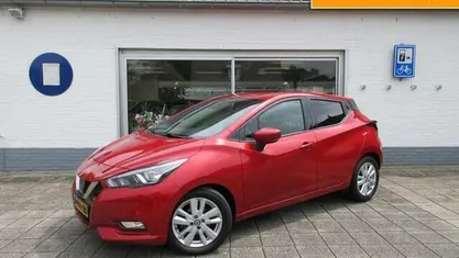Occasion Nissan Micra N-Connecta 101 PK (74 kW) 2020 Rood Hatchback