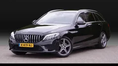 Zwart Gebruikt 2019 Mercedes C180 Avantgarde Stationwagen | € 28.500 (Eerlijke prijs)