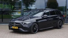 Zwart Gebruikt 2022 Mercedes E300 AMG line Stationwagen | € 43.950 (Eerlijke prijs)