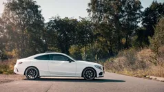 Wit Gebruikt 2016 Mercedes C250 AMG line Coupé | € 19.450 (Eerlijke prijs)