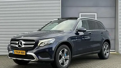 Blauw (metallic) Occasion 2017 Mercedes GLC350 Premium SUV | € 21.999 (Eerlijke prijs)