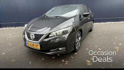 Occasion Nissan Leaf N-Connecta 50 kW (68 PK) 2021 Zwart Hatchback
