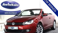 Rood, metallic lak Gebruikt 2012 VW Golf Cabriolet Cabriolet | € 11.441 (Eerlijke prijs)