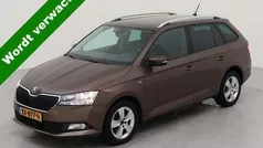 Bruin, metallic lak Gebruikt 2019 Skoda Fabia Clever Stationwagen | € 12.700 (Eerlijke prijs)