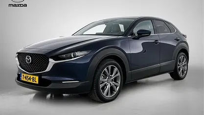 Blauw metallic Gebruikt 2023 Mazda CX-30 Luxury SUV | € 30.945 (Eerlijke prijs)