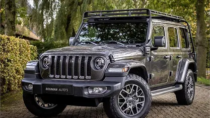 Occasion Jeep Wrangler Unlimited Sahara 381 PK (280 kW) 2021 Grijs SUV
