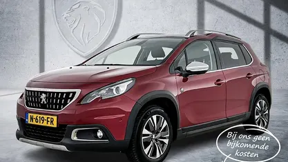 Rood Occasion 2021 Peugeot 2008 Allure SUV | € 14.490 (Super prijs)