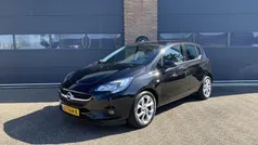 Zwart, metallic lak Gebruikt 2018 Opel Corsa Edition Hatchback | € 9.745 (Eerlijke prijs)