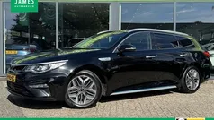 Zwart Gebruikt 2019 Kia Optima Stationwagen | € 18.950 (Eerlijke prijs)