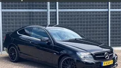 Zwart Gebruikt 2011 Mercedes C180 Coupé | € 6.950 (Eerlijke prijs)