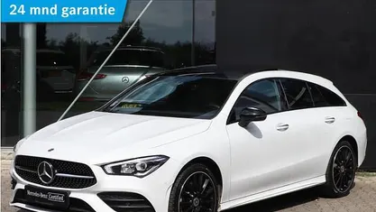 Wit Gebruikt 2023 Mercedes CLA250 Shooting Brake AMG line Stationwagen | € 35.444 (Eerlijke prijs)