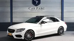 Wit Gebruikt 2015 Mercedes C250 AMG line Sedan | € 23.995 (Eerlijke prijs)