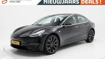 Zwart Gebruikt 2020 Tesla Model 3 Performance Sedan | € 27.290 (Eerlijke prijs)