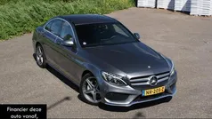 Grijs, metallic lak Gebruikt 2017 Mercedes C180 Sport Edition Sedan | € 18.950 (Eerlijke prijs)