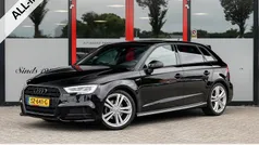 Zwart Gebruikt 2018 Audi A3 Sportback S-Line Hatchback | € 18.950 (Eerlijke prijs)