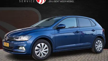 Blauw Occasion 2019 VW Polo Comfortline Hatchback | € 14.185 (Eerlijke prijs)