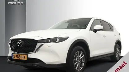 Snowflake white (wit metallic) Occasion 2022 Mazda CX-5 Comfort SUV | € 32.950 (Eerlijke prijs)