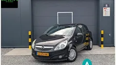 Zwart Gebruikt 2008 Opel Corsa Enjoy Hatchback | € 2.999 (Eerlijke prijs)