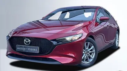 Occasion Mazda 3 Comfort 122 PK (89 kW) 2019 Rood (metallic) Hatchback