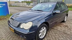 Blauw Gebruikt 2003 Mercedes C180 Elegance Stationwagen | € 799 (Super prijs)