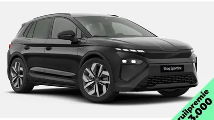 Zwart Nieuw 2025 Skoda Elroq SportLine SUV | € 49.999 (Eerlijke prijs)