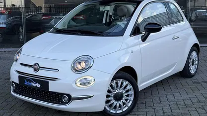 Wit Occasion 2016 Fiat 500C Lounge Cabriolet | € 10.949 (Eerlijke prijs)