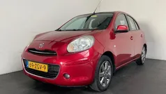 Rood Gebruikt 2012 Nissan Micra S Hatchback | € 3.949 (Goede deal)