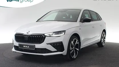 Wit Nieuw 2025 Skoda Scala Monte Carlo Hatchback | € 29.990 (Goede deal)
