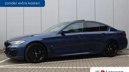 Blauw Occasion 2021 BMW 520 Executive Sedan | € 32.995 (Eerlijke prijs)