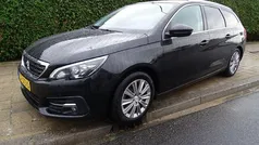 Zwart Gebruikt 2018 Peugeot 308 Stationwagen | € 8.450 (Eerlijke prijs)
