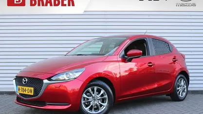 Rood Gebruikt 2021 Mazda 2 Comfort Hatchback | € 19.295 (Eerlijke prijs)