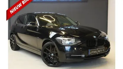 Zwart Gebruikt 2012 BMW 116 Sport Line Hatchback | € 6.999 (Eerlijke prijs)