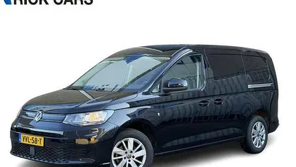 Zwart (metallic) Occasion 2023 VW Caddy Maxi MPV | € 19.990 (Super prijs)