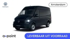 Zwart Nieuw 2024 VW Crafter Trendline Van | € 36.295 (Super prijs)