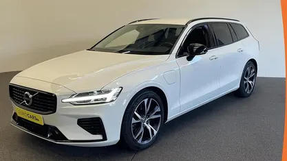 Occasion Volvo V60 R-Design 342 PK (251 kW) 2021 Wit Stationwagen