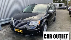Zwart Gebruikt 2008 Chrysler Grand Voyager Limited MPV | € 7.450 (Super prijs)