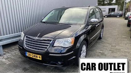Zwart Gebruikt 2008 Chrysler Grand Voyager Limited MPV | € 7.450 (Super prijs)