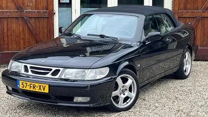 Zwart Gebruikt 2000 Saab 9-3 Cabriolet | € 2.950 (Eerlijke prijs)