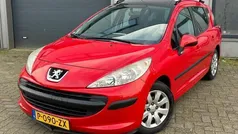 Rood Gebruikt 2008 Peugeot 207 Stationwagen | € 2.749 (Eerlijke prijs)