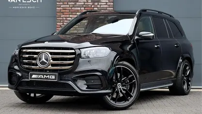 Zwart Occasion 2025 Mercedes GLS580 AMG line SUV | € 189.500