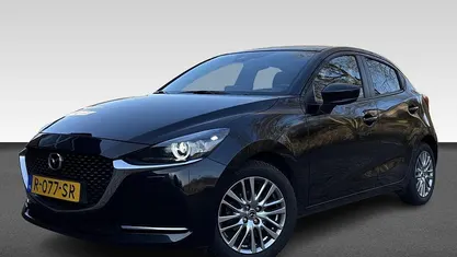 Zwart Occasion 2022 Mazda 2 Luxury Hatchback | € 16.995 (Eerlijke prijs)