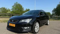 Zwart Gebruikt 2015 Seat Leon ST FR Stationwagen | € 7.999 (Super prijs)