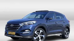 Blauw, metallic lak Gebruikt 2018 Hyundai Tucson Premium SUV | € 22.425 (Eerlijke prijs)