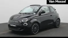 Zwart Gebruikt 2023 Fiat 500e La Prima Cabriolet | € 25.900 (Eerlijke prijs)