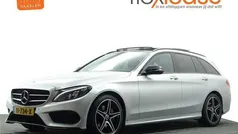Grijs metallic Gebruikt 2018 Mercedes C180 AMG Stationwagen | € 23.900 (Eerlijke prijs)